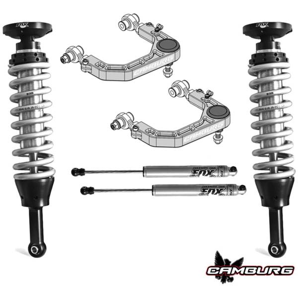 Camburg Suspension - Camburg Toyota Tundra 2wd/4wd '07-21 FOX 2.5 Performance Kit (BILLET UCA) - Kit | CAM-310084-K