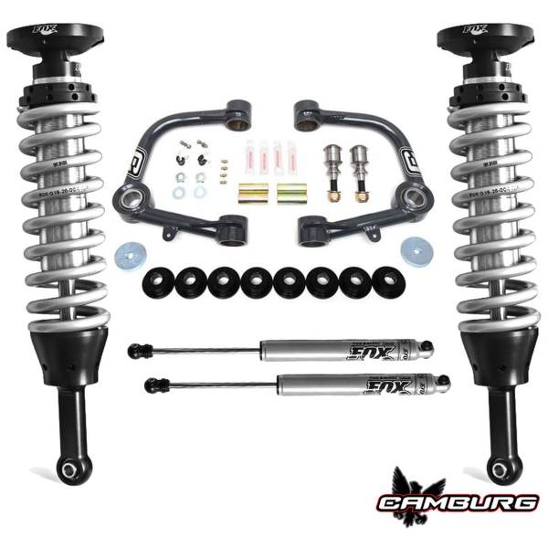 Camburg Suspension - Camburg Toyota Tacoma Pre/4wd '05-23 FOX 2.5 Performance Kit (BJ UCA) - Kit | CAM-310085-X