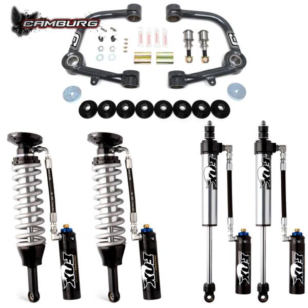 Camburg Suspension - Camburg Toyota Tacoma Pre/4wd '05-23 FOX 2.5 Factory DSC Kit (UNI CAP UCA) - Kit | CAM-310109-UC