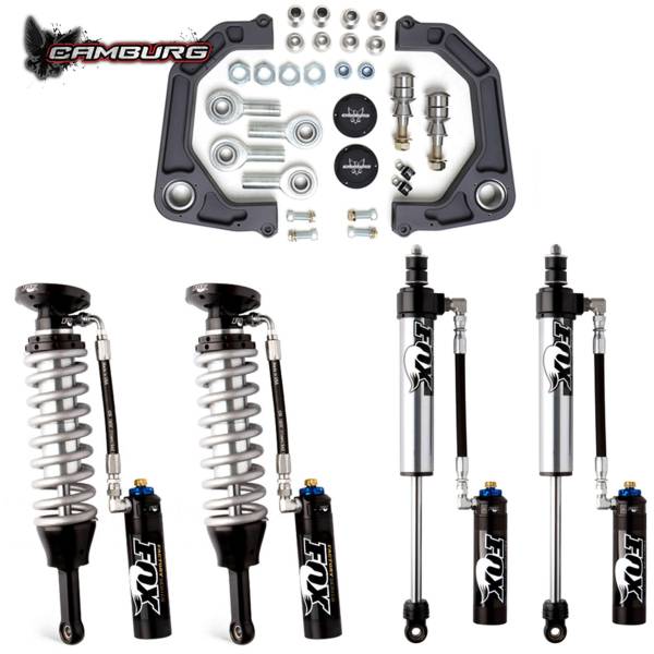 Camburg Suspension - Camburg Toyota Tundra 2wd/4wd '07-21 FOX 2.5 Factory DSC Kit (BILLET UCA) - Kit | CAM-310131-K