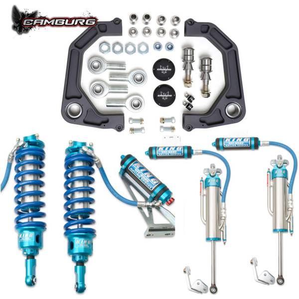 Camburg Suspension - Camburg Toyota Tacoma Pre/4wd '05-23 King 3.0 Performance Kit (BILLET UCA) - Kit | CAM-310138-K