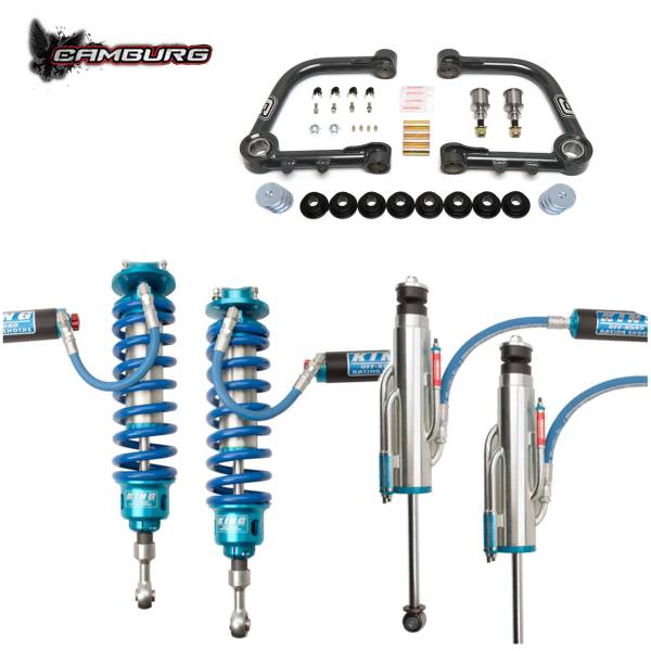 Camburg Suspension - Camburg Toyota Tundra 2wd/4wd '07-21 King 3.0 Performance Kit (UNI UCA) - Kit | CAM-310141-U