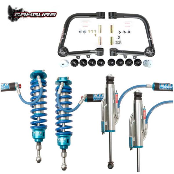 Camburg Suspension - Camburg Toyota Tundra 2wd/4wd '07-21 King 3.0 Performance Kit (BJ UCA) - Kit | CAM-310141-X