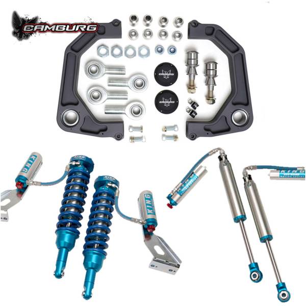 Camburg Suspension - Camburg Toyota 4-Runner '03-09 | FJ '07-09 King 2.5 Performance Kit w/ Adj (BILLET UCA) - Kit | CAM-310145-K