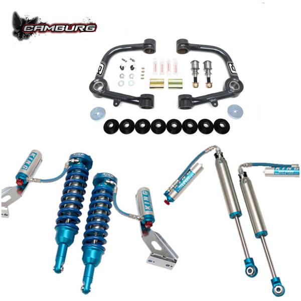 Camburg Suspension - Camburg Toyota 4-Runner '03-09 | FJ '07-09 King 2.5 Performance Kit w/ Adj (UNI UCA) - Kit | CAM-310145-U
