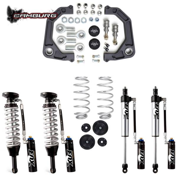 Camburg Suspension - Camburg Lexus GX470 '03-09 FOX 2.5 Factory DSC Kit (BILLET UCA) - Kit | CAM-310158-K