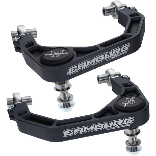 Camburg Suspension - Camburg Toyota Tacoma 2024 | Landcruiser 300 '22-23 | Lexus LX600 '22-23 KINETIK Performance Billet Uniball Upper Arms (GRAY) - Kit | CAM-310194-GRY