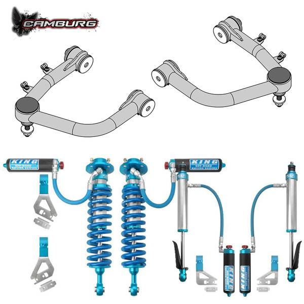 Camburg Suspension - Camburg Toyota Tundra 2wd/4wd '22-24 King 2.5 Performance Kit w/ Adj (UNI CAP UCA) - Kit | CAM-310202-UC