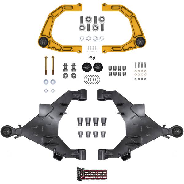 Camburg Suspension - Camburg Toyota Tundra 2wd/4wd '22-24 Trail Series L/T Kit (BILLET UCA) (GOLD) - Kit | CAM-310217-K-GLD