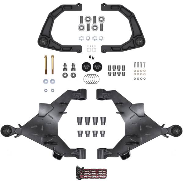 Camburg Suspension - Camburg Toyota Tundra 2wd/4wd '22-24 Trail Series L/T Kit (BILLET UCA) (GRAY) - Kit | CAM-310217-K-GRY