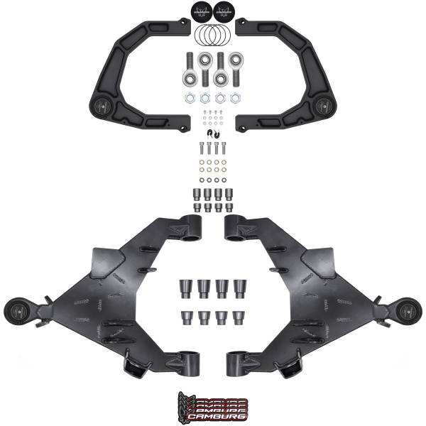Camburg Suspension - Camburg Toyota Tundra 2wd/4wd '22-24 Trail Series L/T Kit (BILLET XJ UCA) (GRAY) - Kit | CAM-310217-KX-GRY