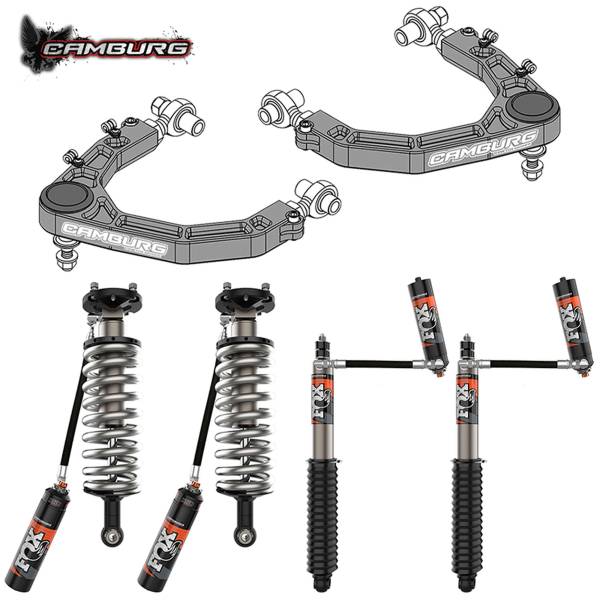 Camburg Suspension - Camburg Toyota Tundra 2wd/4wd '22-24 FOX 2.5 Performance Elite Kit (BILLET UCA) - Kit | CAM-310237-K