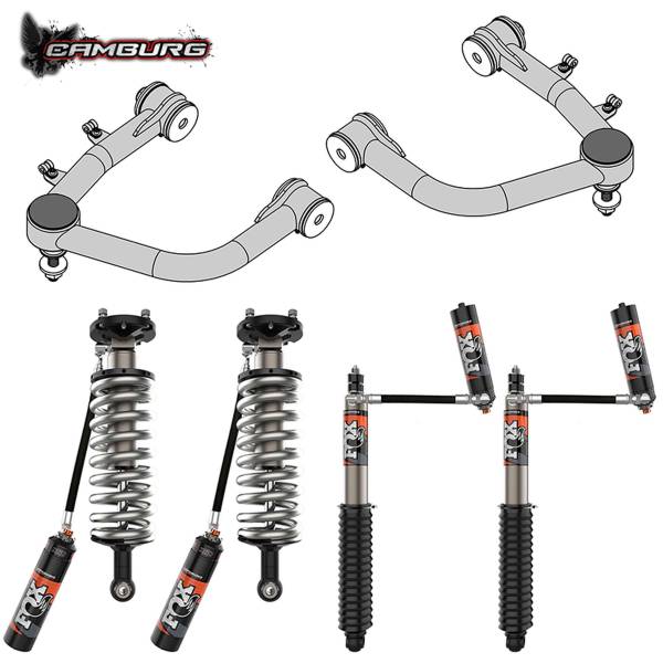 Camburg Suspension - Camburg Toyota Tundra 2wd/4wd '22-24 FOX 2.5 Performance Elite Kit (UNI CAP UCA) - Kit | CAM-310237-UC