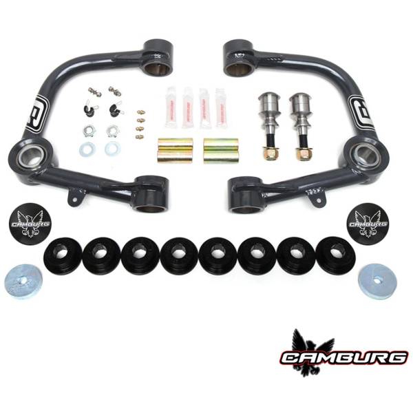Camburg Suspension - Camburg Toyota Prado 120/150 '03-22 1.25 Performance Uniball Upper Arms (w/ covers) - Kit | CAM-310238