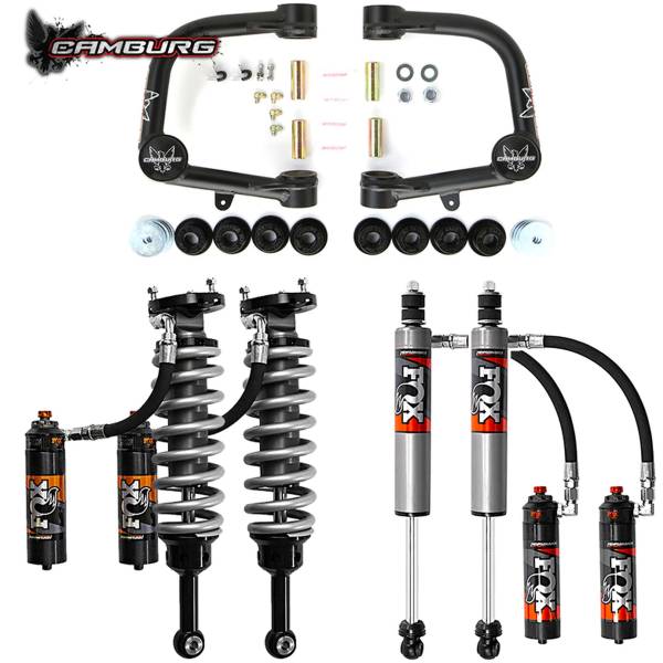Camburg Suspension - Camburg Toyota 4-Runner '03-24 | FJ '07-14 FOX 2.5 Performance Elite Kit (XJ UCA) - Kit | CAM-310240-X