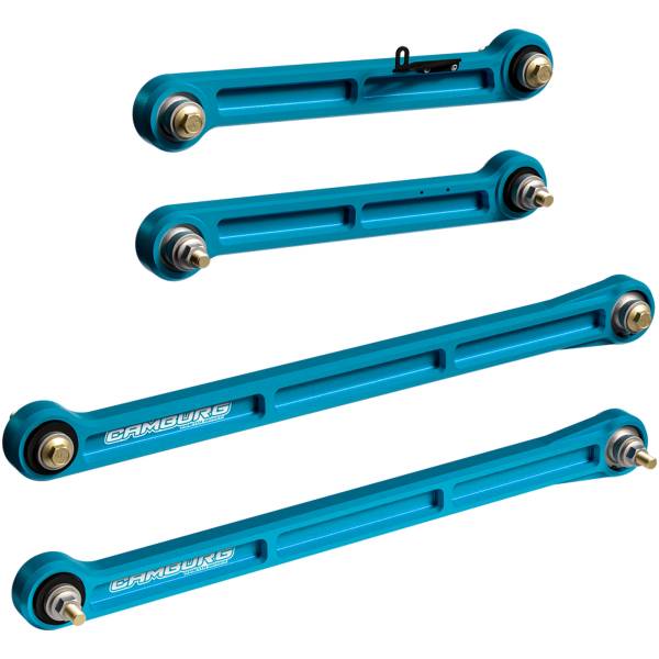 Camburg Suspension - Camburg LC250 | GX550 2024 KINETIK Series Rear Billet Trailing Arm Kit (KING BLUE) - Kit | CAM-320043-BLU