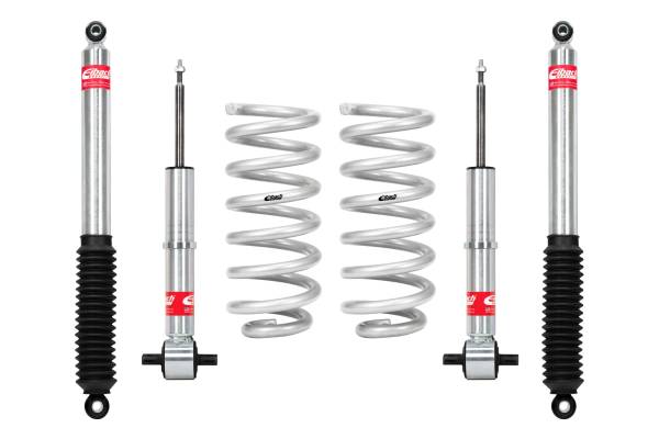 Eibach Springs - Eibach Springs Set of 4 Shocks + 2 Front Springs 2007 to 2013 CHEVROLET Silverado 1500 | E80-23-005-02-22