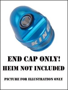 King 2.5 PR End Cap, 1/2 x 1 BRG Hose | 25004-016