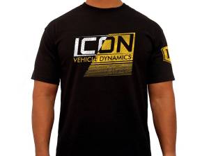 ICON Strikeout-Logo Tee – Black, XXXL