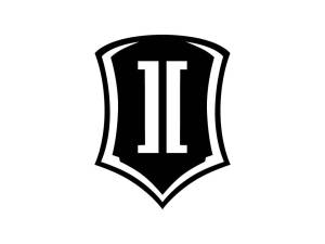 ICON Vehicle Dynamics Shield Logo Sticker, Black, 10” Tall, STICKER- SHIELD 10 IN B