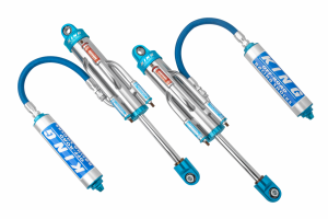 King 3.0" X 14 INCH TRAVEL Bypass Hose Remote Reservoir Non-Adjustable | RS3014-BP5H-OS