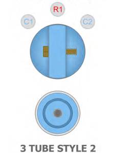 King Shocks - King 2.0" X 14 INCH TRAVEL Bypass Hose Remote Reservoir Non-Adjustable | PR2014-BP3H-2 - Image 2