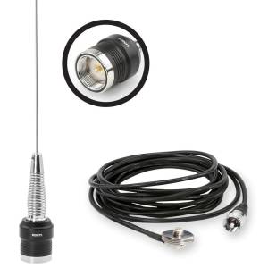 GMRS / UHF No Ground Plane (NGP) Whip Antenna Kit & NMO Mount | ANT-SPARE-KIT-U
