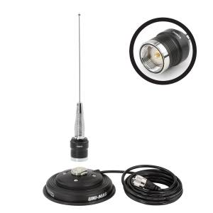 GMRS / UHF No Ground Plane (NGP) Whip Antenna Kit with Magnetic Mount | ANT-SPARE-MAG-KIT-U