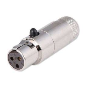 3-Pin Female Mini XLR Connector TA3FL | C3P-FL