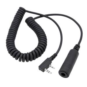 OFFROAD Headset / Helmet Coil Cord Cable for Rugged Radios and Kenwood Radios | CC-5R-OFF