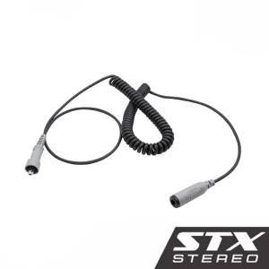 STX STEREO Headset or Helmet Extension Coil Cable | CC-STX-EXT