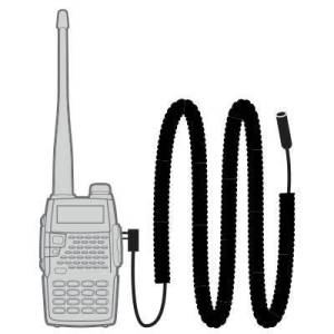 Select Handheld Radios Coil Cord Vertex Bolt On | CC-VERT-B