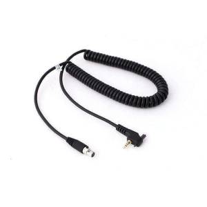 Vertex Single Pin Bolt On Handheld Radio - Headset Coil Cord | CC-VERT-B-2