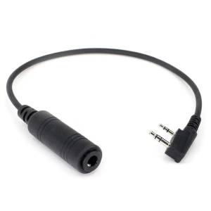 OFFROAD Headset / Helmet Adapter Cable to Rugged and Kenwood Handheld Radios | CS-5R-OFF