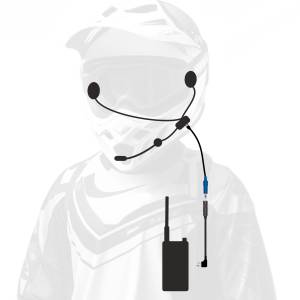 ENDURO Moto Kit - Includes Helmet Kit and Compact Harness Cable R1 | ENDURO-R1