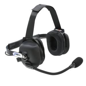 H43 Rubberized Behind the Head (BTH) 2-Way Radio Headset | H43-BLK-K