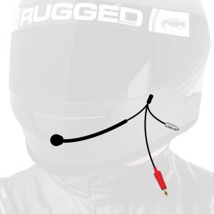 3C NASCAR Wired Straight Cord Helmet Kit with Mic and 3.5mm Jack | HK-NF