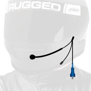 RUGGED Wired Helmet Kit with Mic and 3.5mm Jack | HK-OF