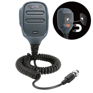 Hand Mic for GMR25 Mobile Radio with Scosche MagicMount | HM-GMR25