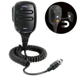 Hand Mic for GMR45 Mobile Radio with Scosche MagicMount | HM-GMR45