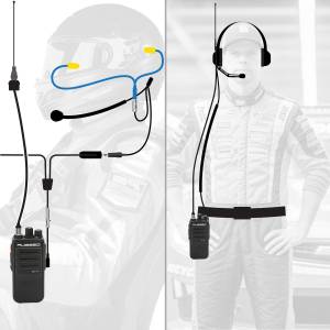 IMSA Driver and Crew Chief Long Track Racing Kit with RDH16 Radios | IMSA-RDH-U-LT