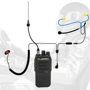 IMSA Driver Only Long Track Racing Communication Kit with RDH16 Radio | IMSA-SS-RDH-U-LT