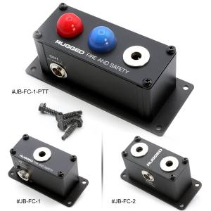 Jack Box Headset Stations for RRP800 Fire & Safety Intercoms Single Position Jack Box | JB-FC-1