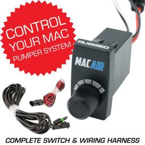 Rocker Switch Variable Speed Controller (VSC) for MAC Helmet Air Pumper - Complete Switch & Wiring Harness | MAC-VSC-RS