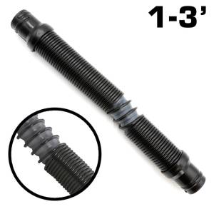 1 to 3 Ft MAC-X Expandable Ultra Flex Helmet Air Pumper System Hose by Rugged Radios | MAC-X-HOSE-12