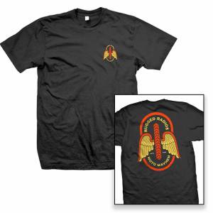 Rugged Radios MOTO MAYHEM T-Shirt - Black XL | MS-MOTO-BLK-XL