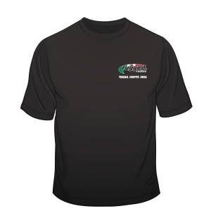Rugged Radios MEXICAN FLAG T-Shirt - Black Large | MS-MXFLAG-LG