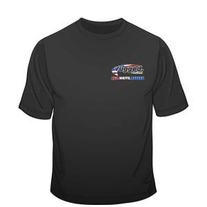 Rugged Radios AMERICAN FLAG T-Shirt - Black Small | MS-USA-SM
