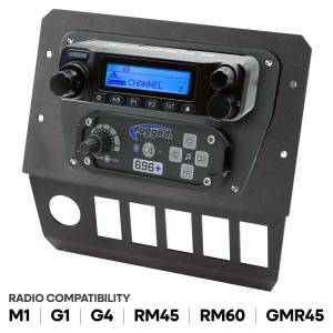 Polaris General Multi Mount Kit for Radio and Intercom Motorola CM300D and Motorola/Vertex VX2200 | MT-GEN-BR-MM-MOTO