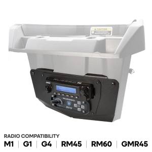 Can-Am Commander and Maverick - Glove Box Multi-Mount Kit for Rugged UTV Radios and Intercoms Rugged M1/G1/G4/RM45/RM60/GMR45 | MT-MAVERICK-MM-RM
